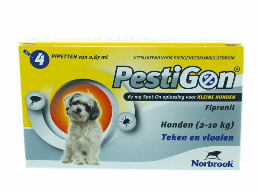 Hond PESTIGON | Pestigon Spot-On Hond 2-10 Kg 4 Pipetten - Bestel Nu