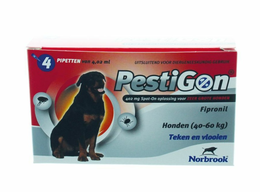 Hond PESTIGON | Pestigon Spot-On Hond 40-60 Kg 4 Pipetten - Bestel Nu