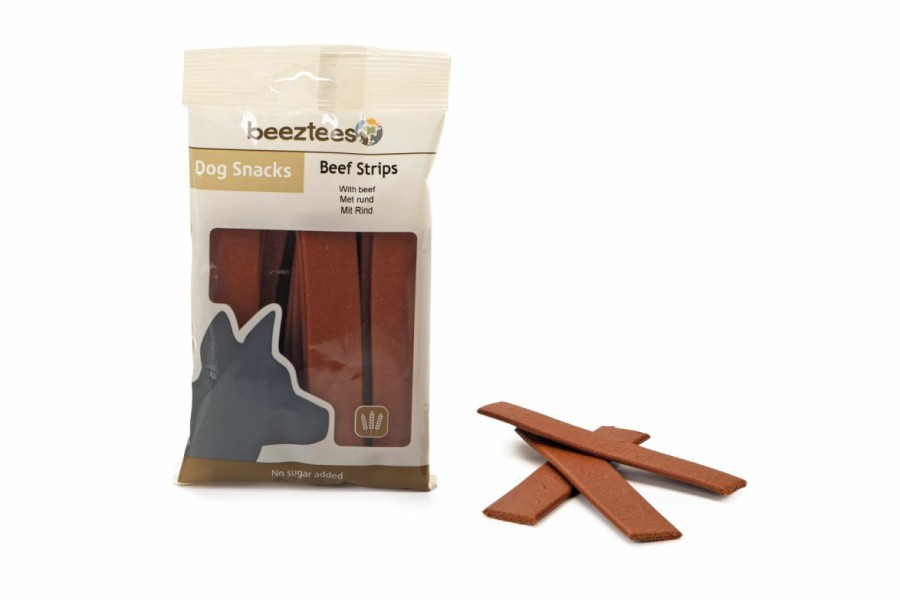 Hond BEEZTEES | Beeztees Beef Strips 150 Gram - Bestel Nu