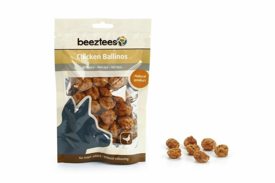 Hond BEEZTEES | Beeztees Chicken Ballinos 100 Gram - Bestel Nu