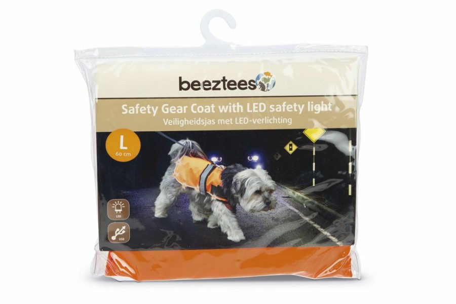 Hond BEEZTEES | Beeztees Veiligheidsvest Met Led Verlichting L - Bestel Nu