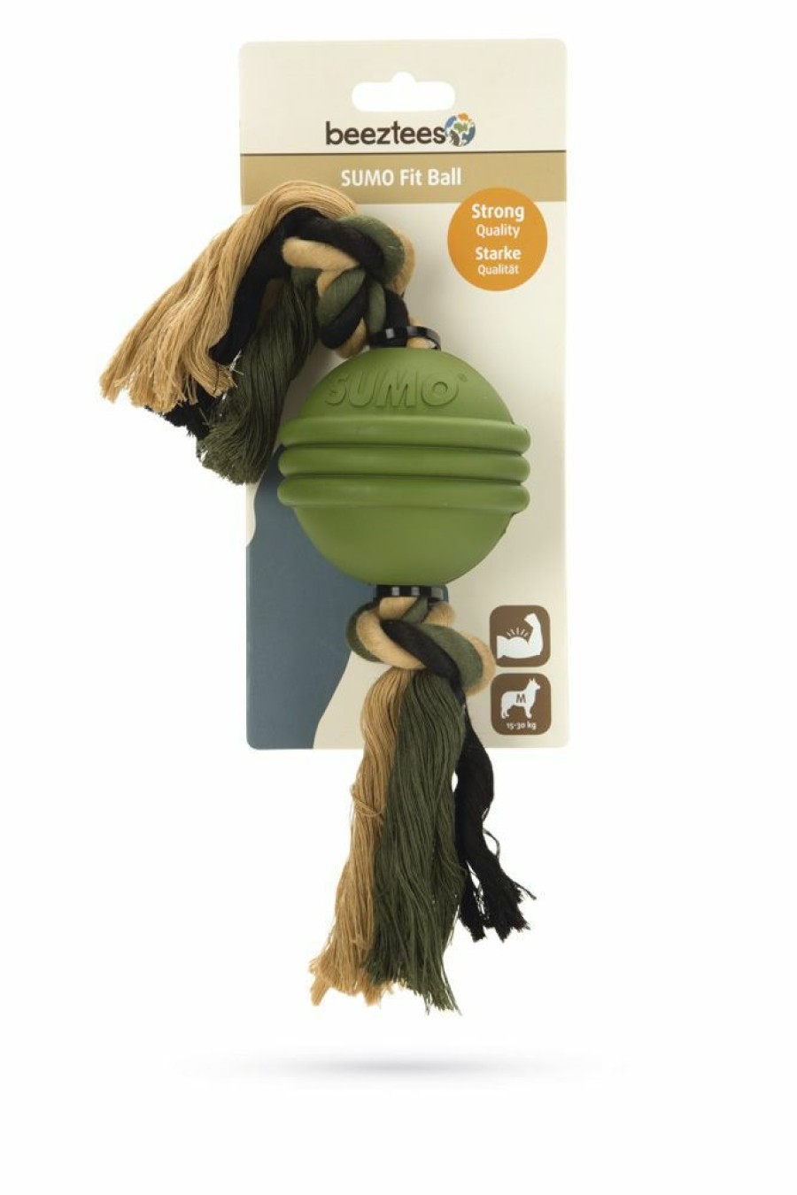 Hond BEEZTEES | Beeztees Sumo Fit Ball Groen - Bestel Nu