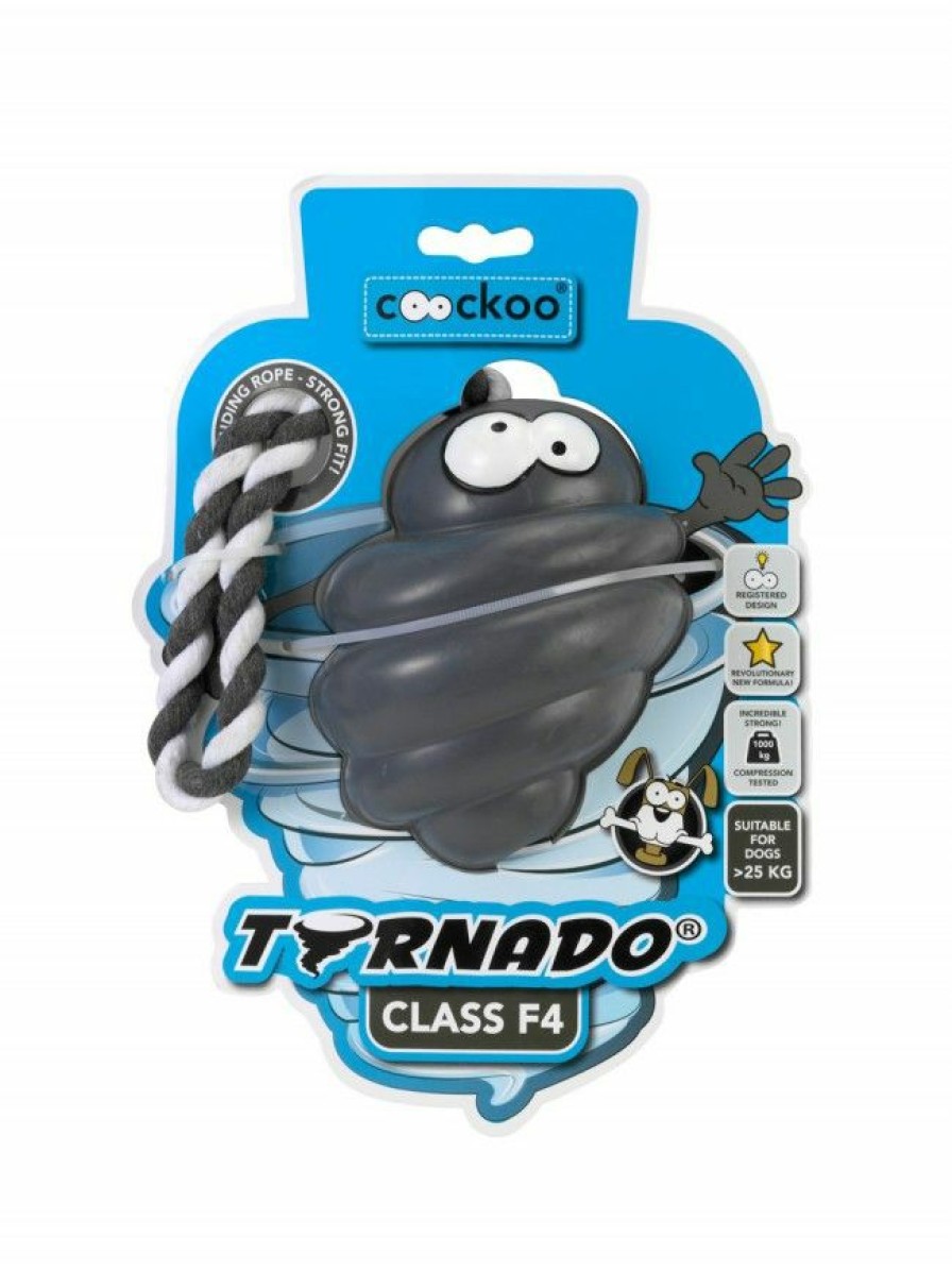 Hond COOCKOO | Coockoo Tornado F4 Rope Grijs > 27 Kg - Bestel Nu