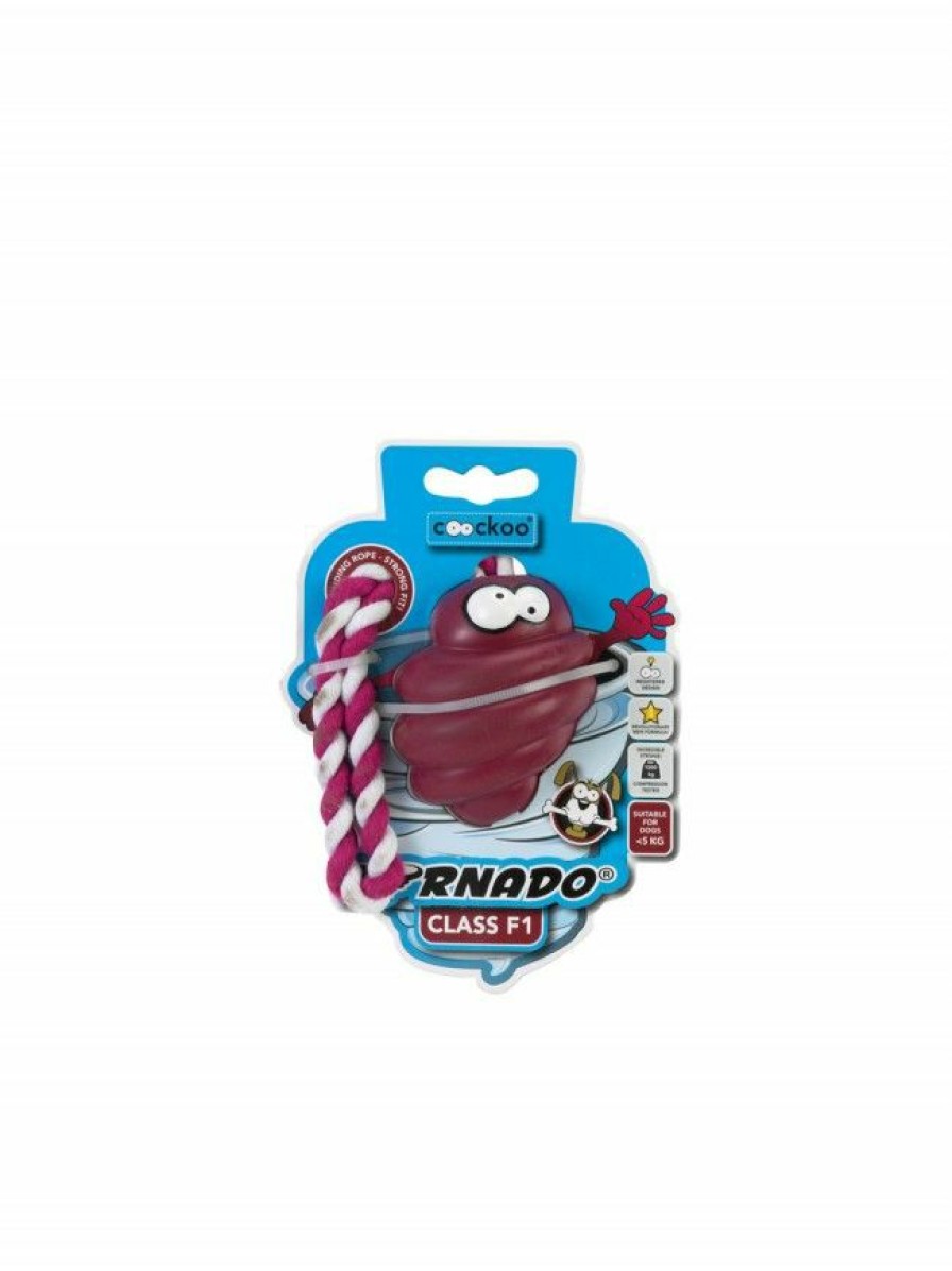 Hond COOCKOO | Coockoo Tornado F1 Rope Rood < 9 Kg - Bestel Nu