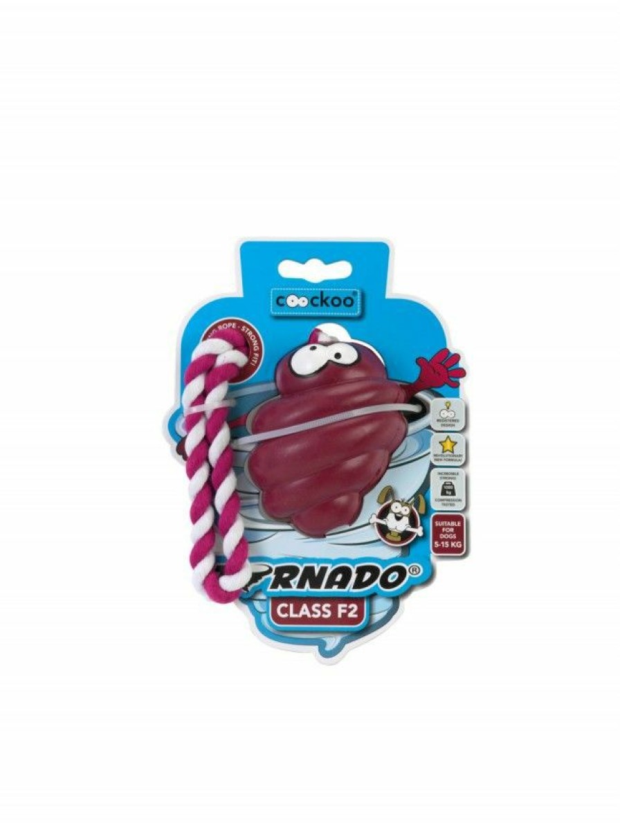 Hond COOCKOO | Coockoo Tornado F2 Rope Rood 7-16 Kg - Bestel Nu