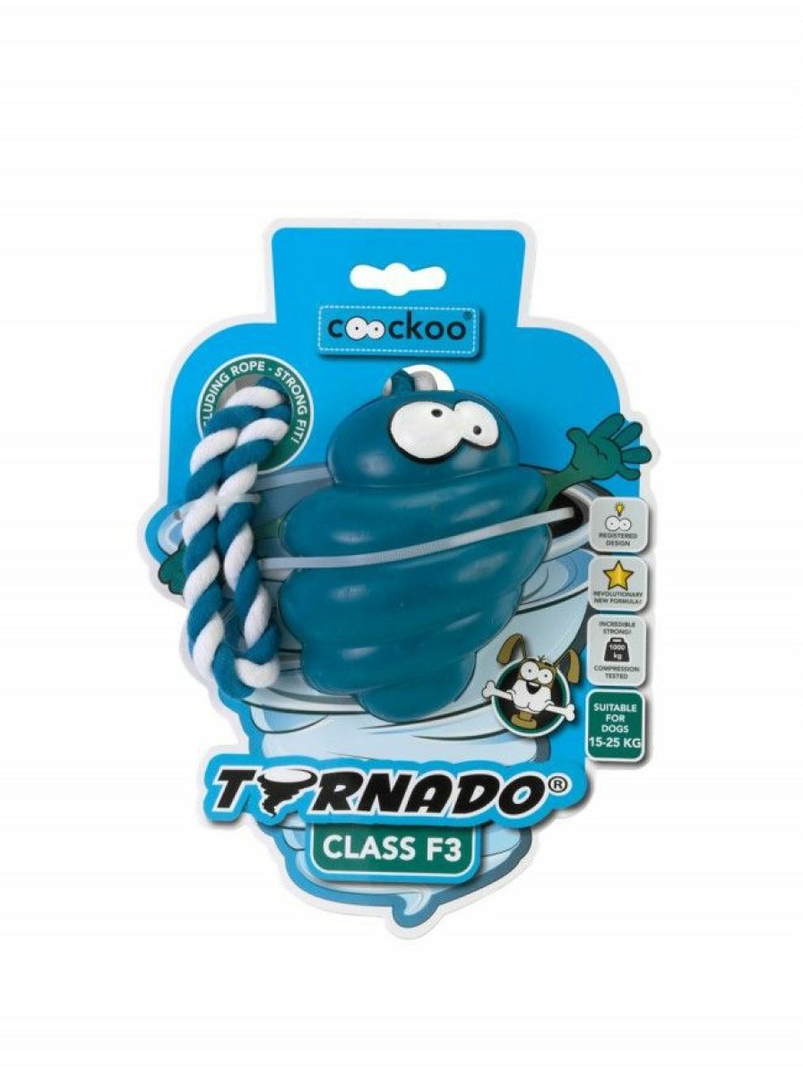 Hond COOCKOO | Coockoo Tornado F3 Rope Groen 13-30 Kg - Bestel Nu