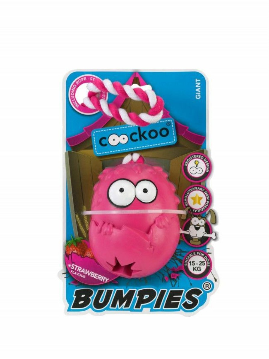 Hond COOCKOO | Coockoo Bumpies Shorty Rope Roze < 9 Kg - Bestel Nu