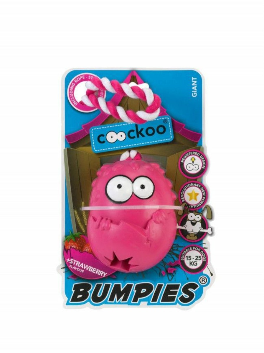 Hond COOCKOO | Coockoo Bumpies Giant Rope Roze 13-30 Kg - Bestel Nu