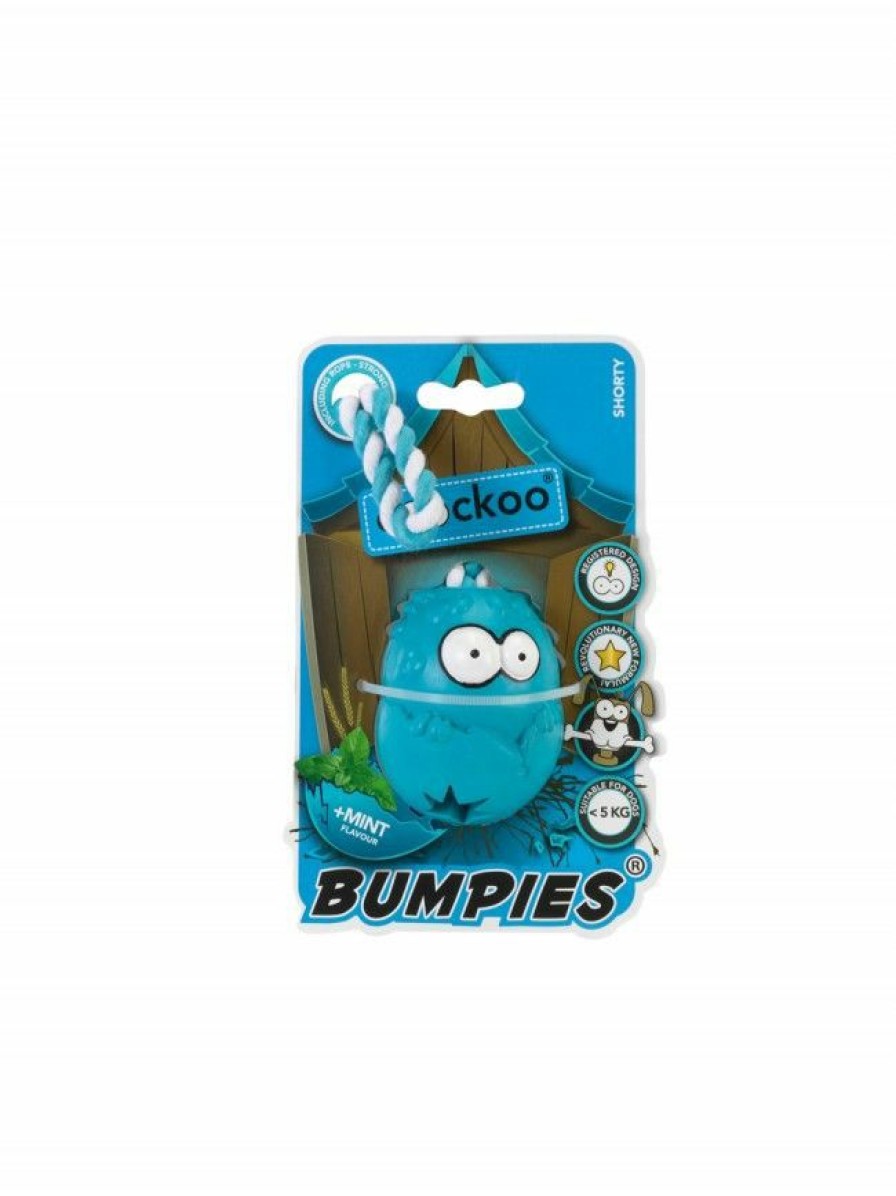 Hond COOCKOO | Coockoo Bumpies Shorty Rope Blauw < 9 Kg - Bestel Nu