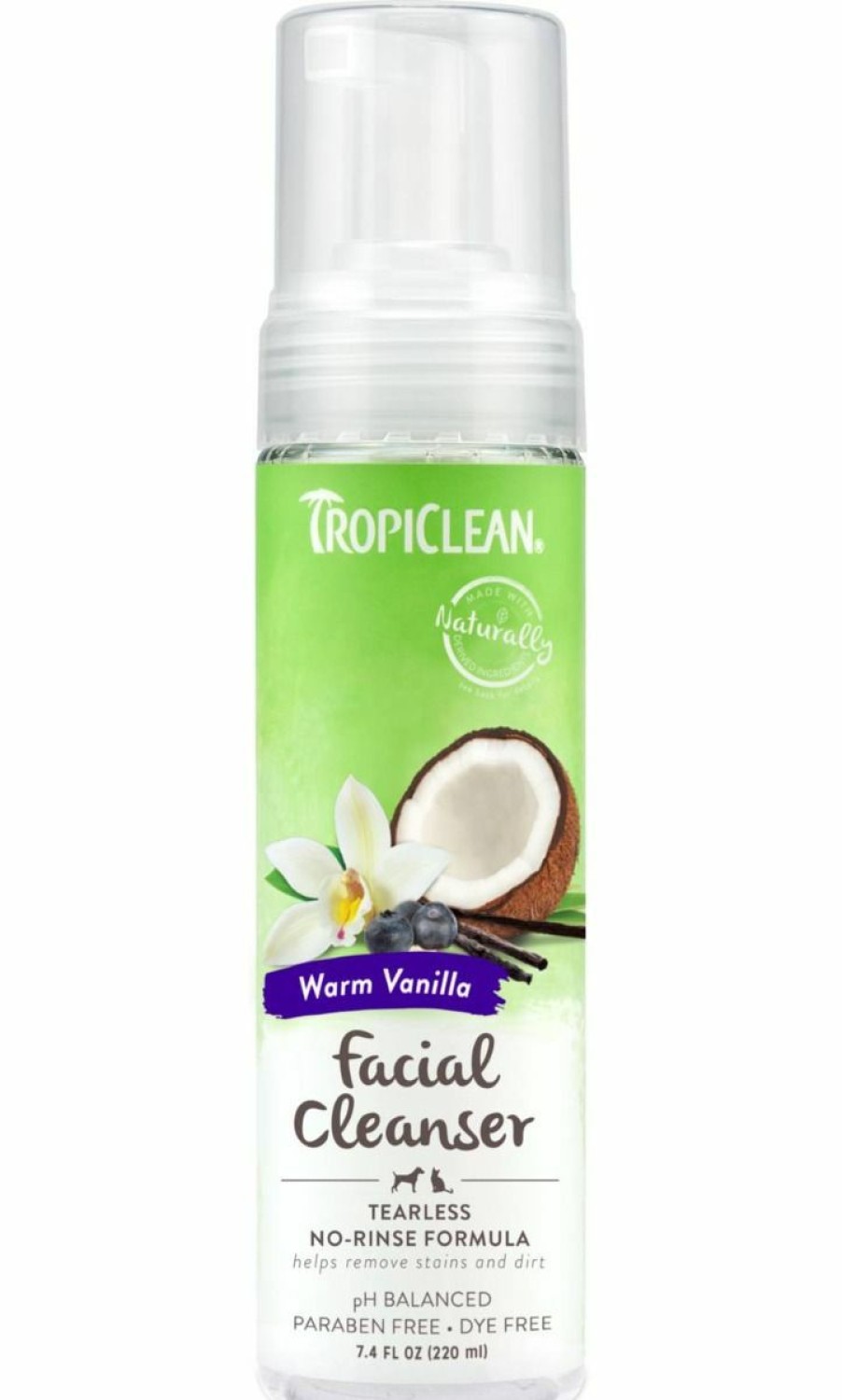 Hond TROPICLEAN | Tropiclean Facial Cleaner 220 Ml - Bestel Nu