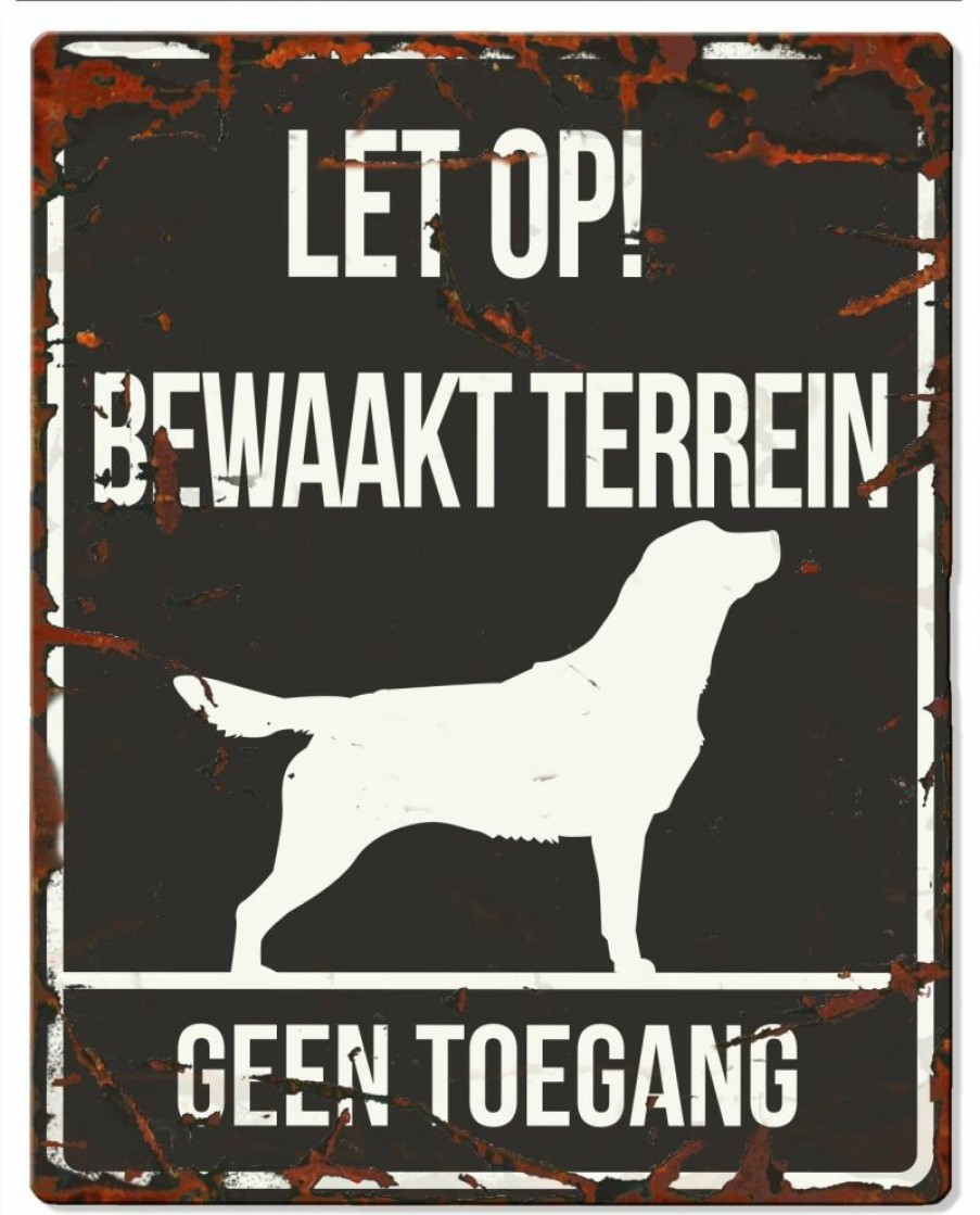 Hond D&D DREAM & DARE | D&D Waakbord Retriever Bewaakt Terrein Zwart - Bestel Nu