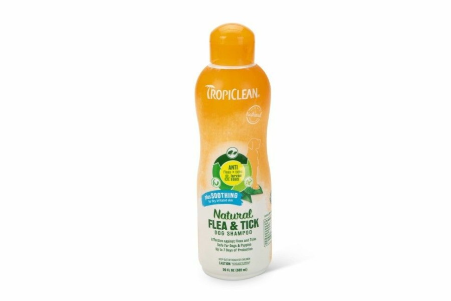 Hond TROPICLEAN | Tropiclean Flea& Tick Shampoo Shooting 592 Ml - Bestel Nu