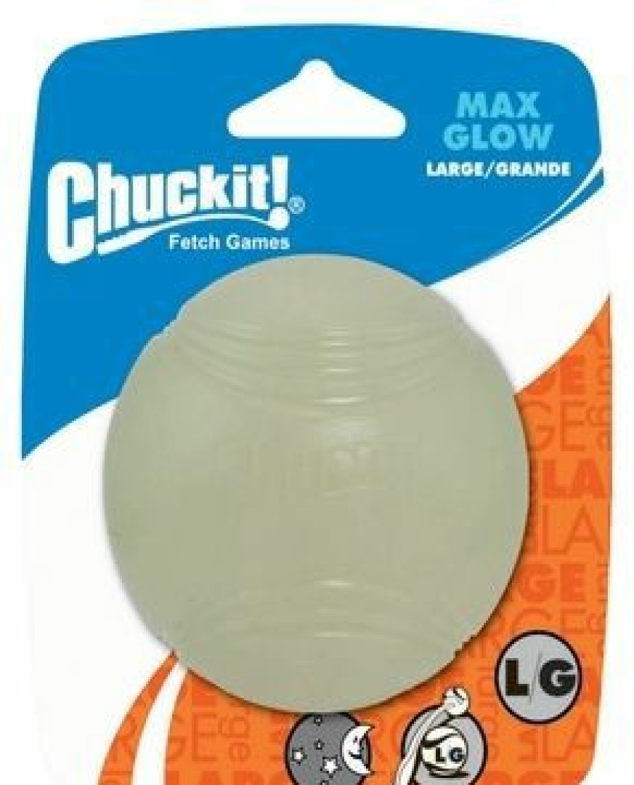 Hond CHUCKIT | Chuckit Max Glow Ball Large 7 Cm - Bestel Nu