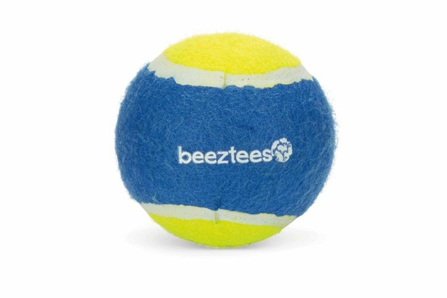 Hond BEEZTEES | Beeztees Fetch Tennisbal Blauw/Geel 10 Cm - Bestel Nu