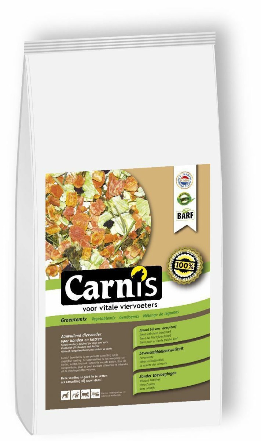 Hond CARNIS | Carnis Groentemix 800 Gram - Bestel Nu