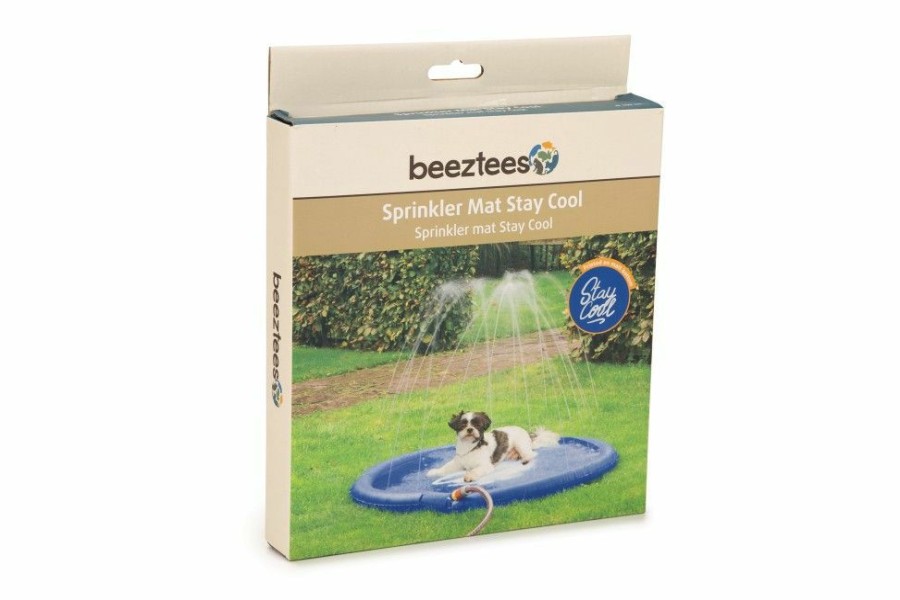 Hond BEEZTEES | Beeztees Sprinkler Mat Stay Cool Blauw 100 Cm - Bestel Nu