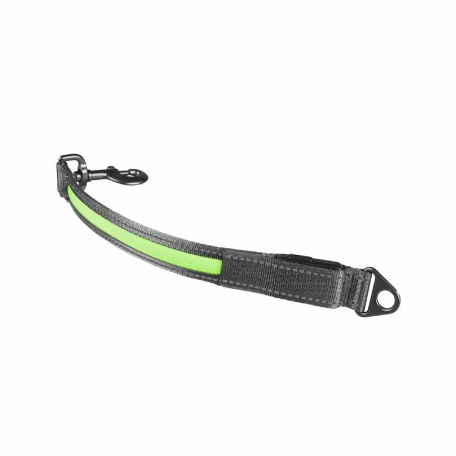 Hond DUVO+ | Duvo+ Metal Koppelstuk Flash Light Usb Groen 39 Cm - Bestel Nu