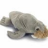 Hond BEEZTEES | Beeztees Pluche Hondenspeeltje Walrus Aiden Grijs 34 Cm - Bestel Nu