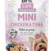 Hond BRIT | Brit Care Pouch Mini Chicken& Tuna Fillets In Gravy 85 Gram - Bestel Nu