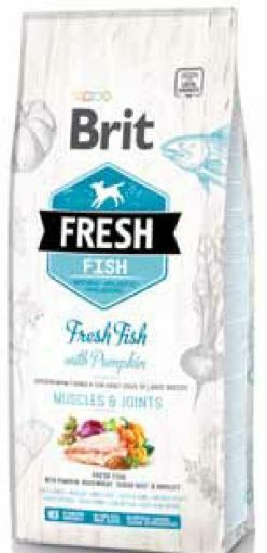 Hond BRIT | Brit Fresh Fish& Pumpkin Adult Large Breed 12 Kg