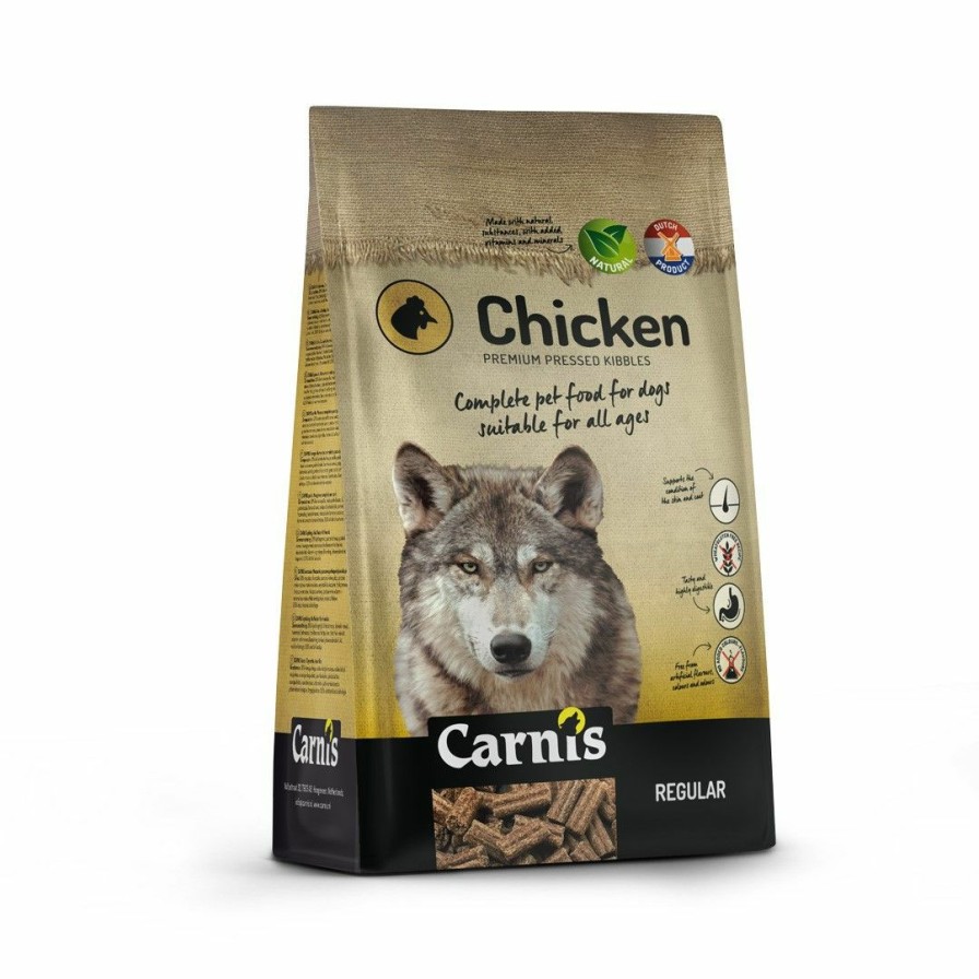 Hond CARNIS | Carnis Chicken Regular Geperst Hondenvoer 12,5 Kg