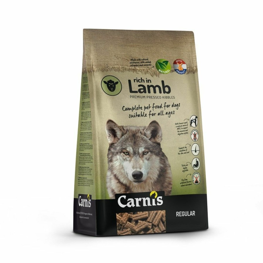 Hond CARNIS | Carnis Lamb Regular Geperst Hondenvoer 12,5 Kg