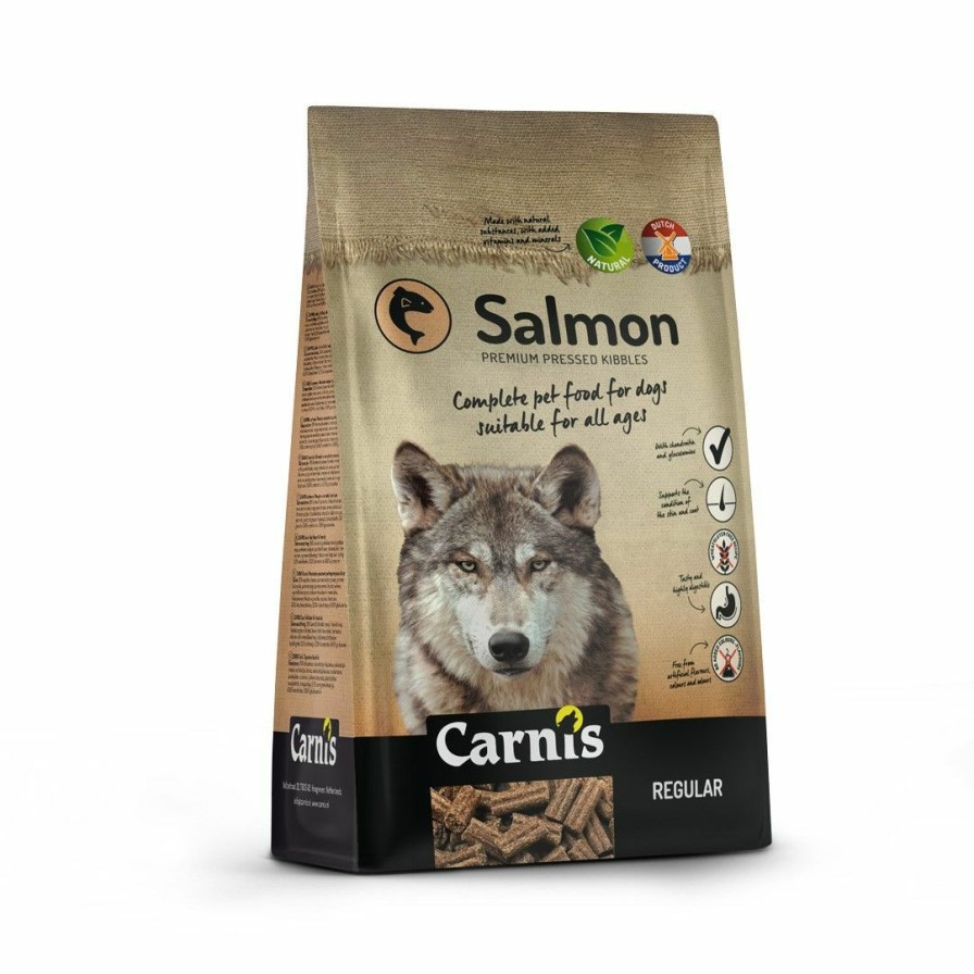 Hond CARNIS | Carnis Salmon Regular Geperst Hondenvoer 12,5 Kg