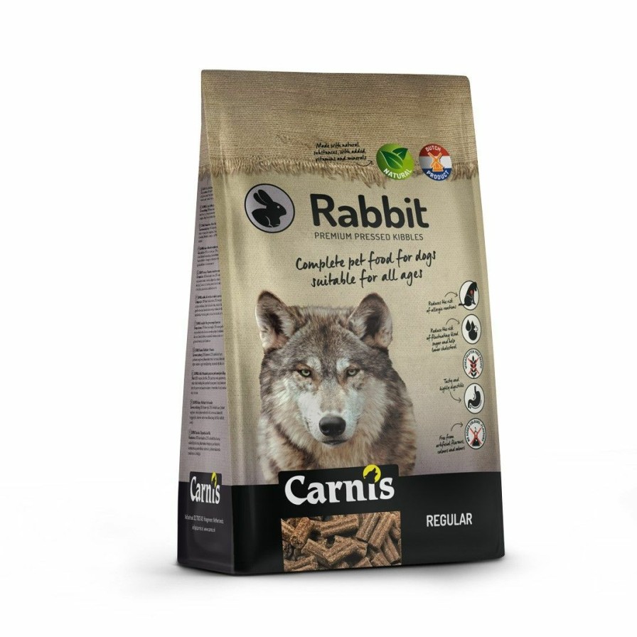 Hond CARNIS | Carnis Rabbit Regular Geperst Hondenvoer 12,5 Kg