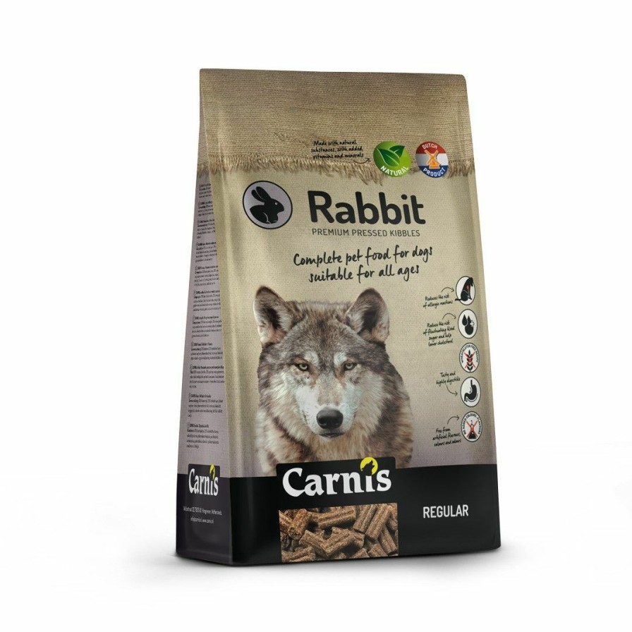 Hond CARNIS | Carnis Rabbit Regular Geperst Hondenvoer 4 Kg - Bestel Nu