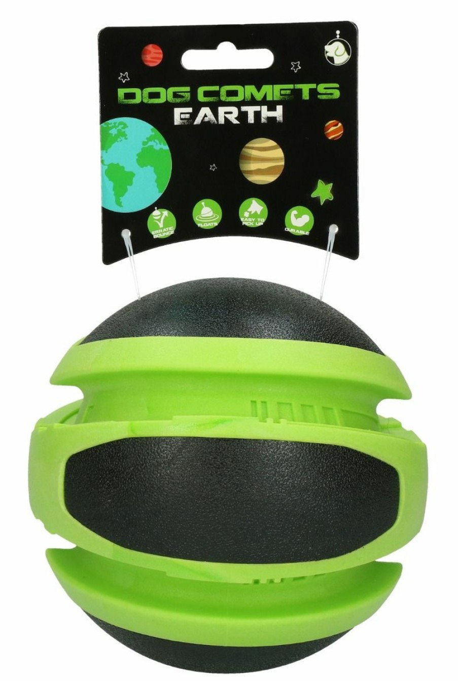 Hond DOG COMETS | Dog Comets Earth Groen 14 Cm - Bestel Nu