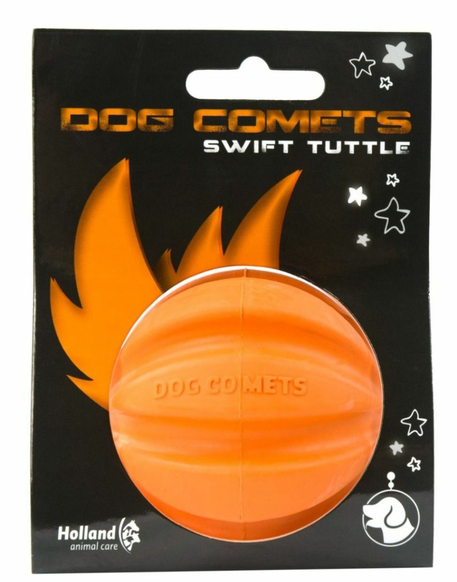 Hond DOG COMETS | Dog Comets Ball Swift Tuttle Oranje 6 Cm - Bestel Nu