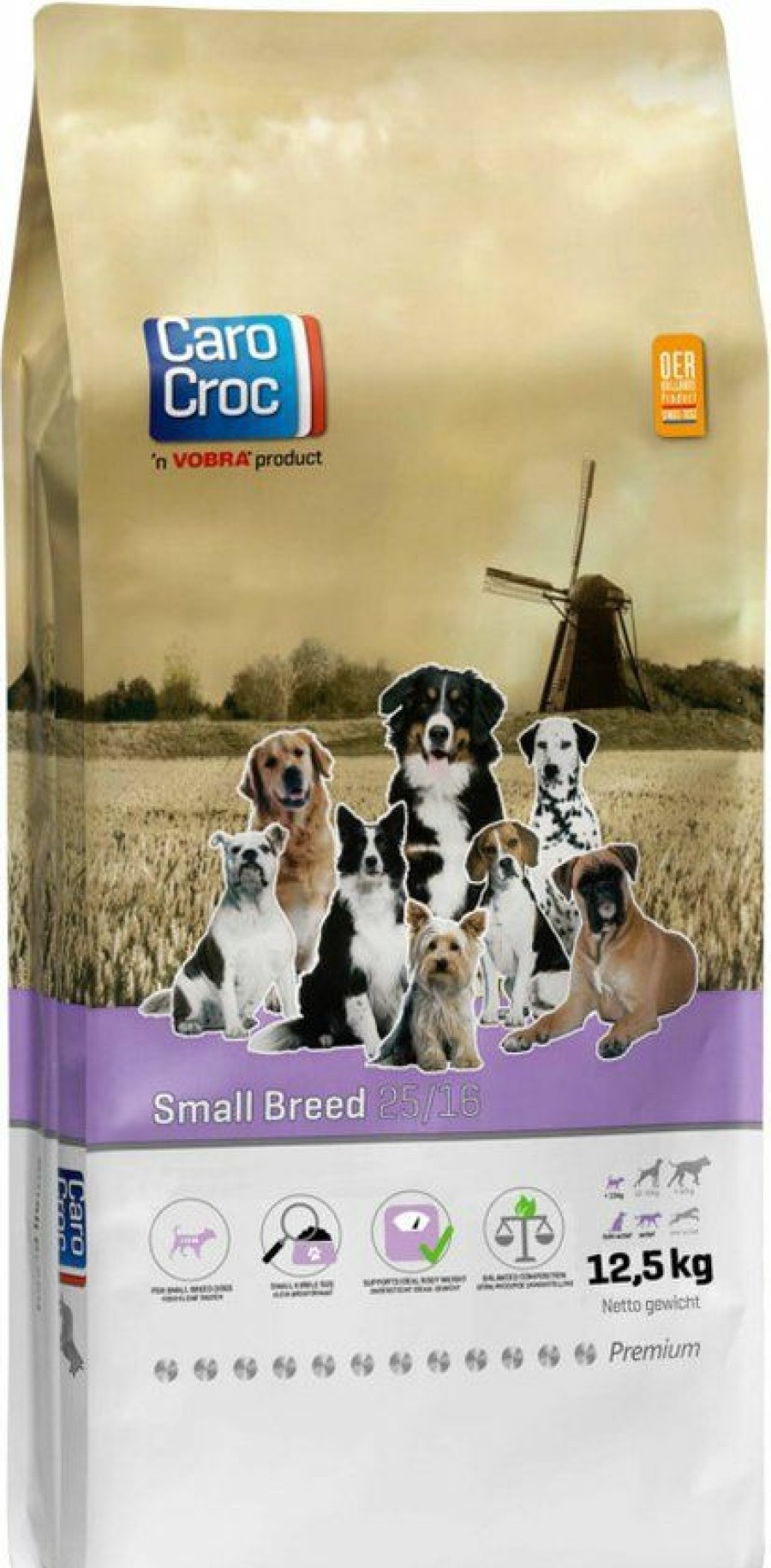 Hond CAROCROC | Carocroc Premium Small Breed 25/16 12,5 Kg