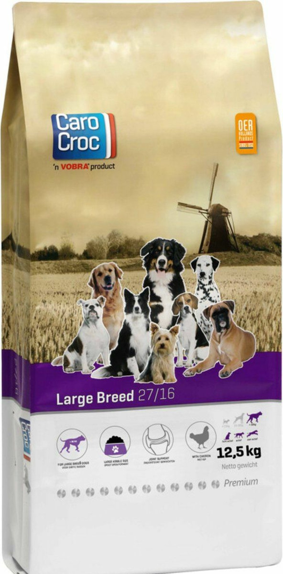 Hond CAROCROC | Carocroc Premium Large Breed 27/16 12,5 Kg