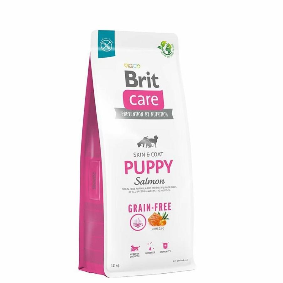 Hond BRIT | Brit Care Grain Free Puppy Salmon& Potato 12 Kg