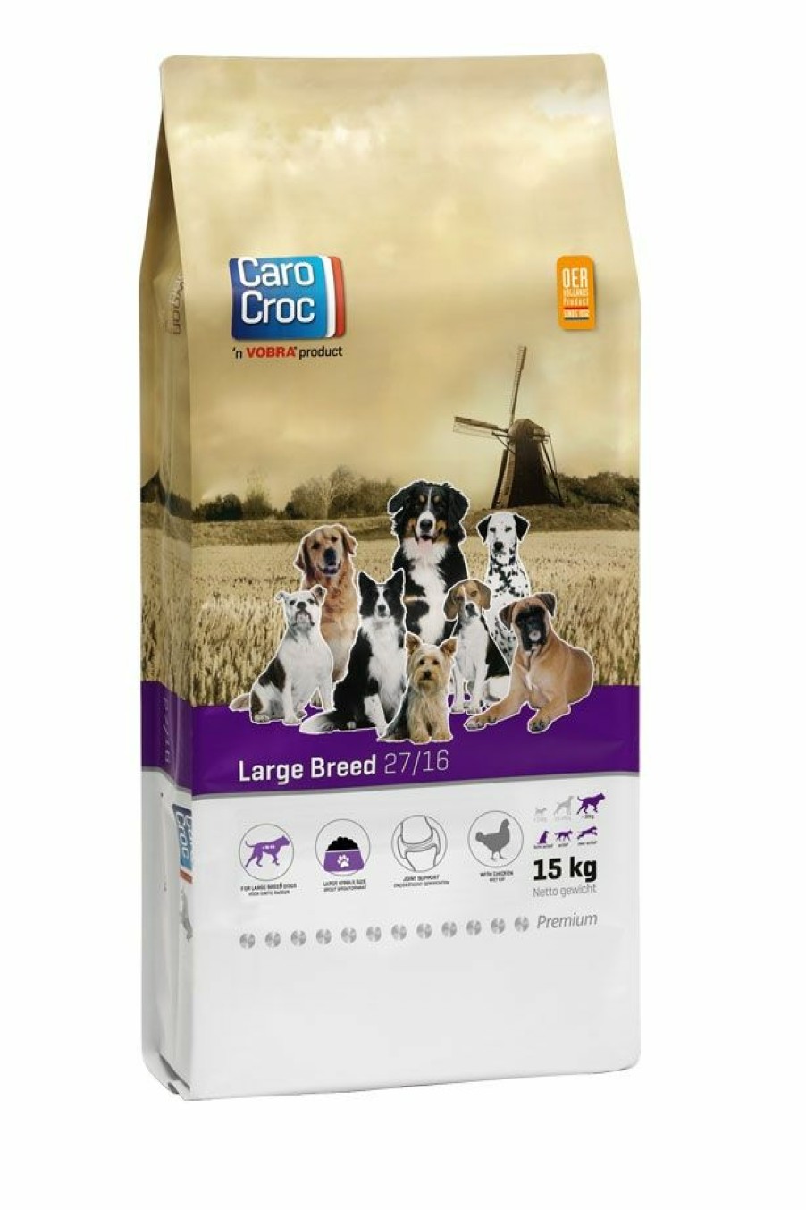 Hond CAROCROC | Carocroc Premium Large Breed 27/16 15 Kg -> Nieuw Artikel 12,5 Kg: 04593511F