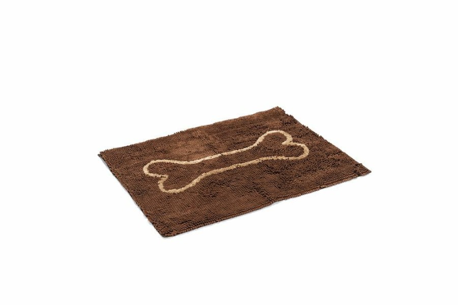 Hond DOG GONE SMART | Dog Gone Smart Dirty Dog Droogloopmat Bruin 90 X 60 Cm