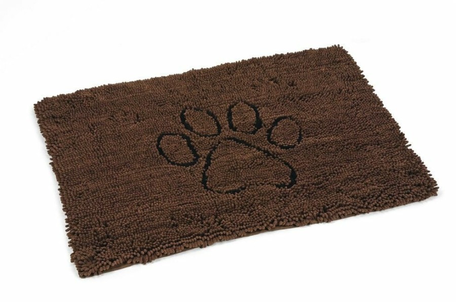 Hond DOG GONE SMART | Dog Gone Smart Dirty Dog Droogloopmat Bruin 90 X 60 Cm