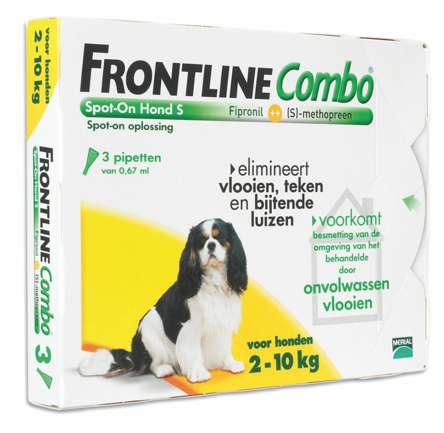 Hond FRONTLINE | Frontline Combo Hond 2-10 Kg. 3 Pipetten