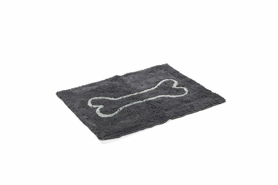 Hond DOG GONE SMART | Dog Gone Smart Dirty Dog Droogloopmat Grijs 90 X 60 Cm