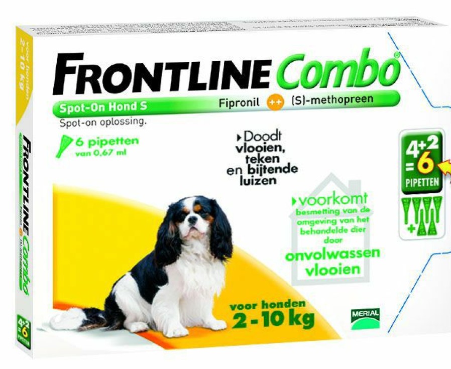 Hond FRONTLINE | Frontline Combo Hond 2-10 Kg. 6 Pipetten