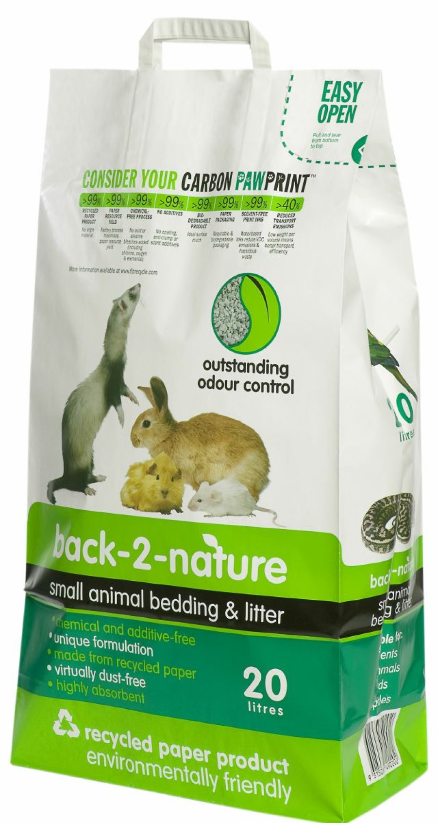 Knaagdier BACK2NATURE | Back2Nature Bodembedekking 20 Liter - Bestel Nu