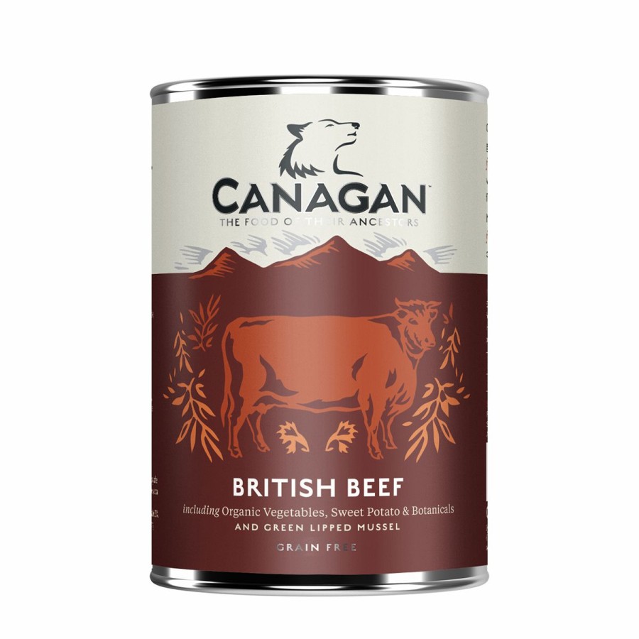 Hond CANAGAN | Canagan British Beef Natvoer 395 Gram - Bestel Nu